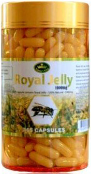 รูปภาพของ Nature King Royal Jelly 1000mg. 2% 10 HDA 365แคปซูล เนเจอร์ คิงส์ รอยัล เจลลี่ นมผึ้ง 